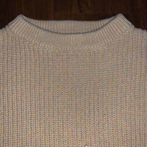 Universal Thread Cute Rainbow Pastel Chunky Cable Knit Sweater Size XS 🌈 - Picture 3 of 11